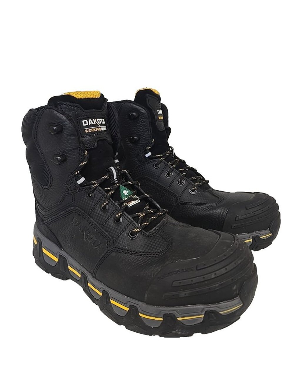 DAKOTA Men's 6" Composite Toe Steel Plate 6550 T-Max Insulated Work Boots 12M